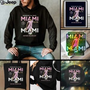 Rodrigo De Paul Inter Miami CF repeat graphic vintage shirt