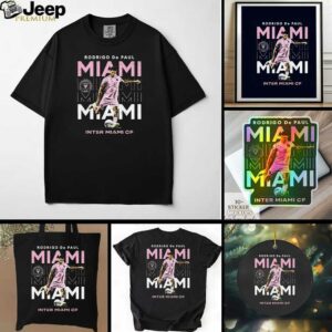 Rodrigo De Paul Inter Miami CF repeat graphic vintage shirt