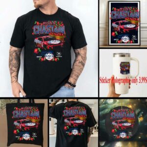Ross Chastain Trackhouse Racing Team Collection Busch Light Apple Car T Shirt
