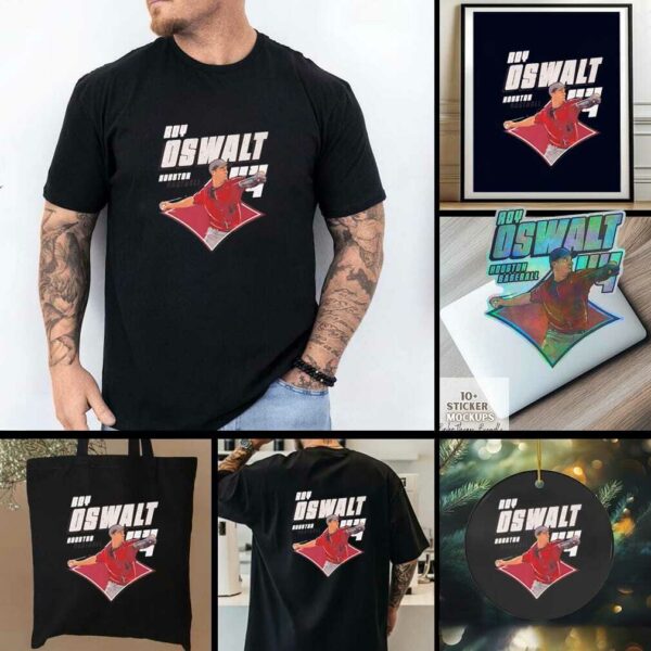 Roy Oswalt Houston Astros Diamond Cartoon shirt