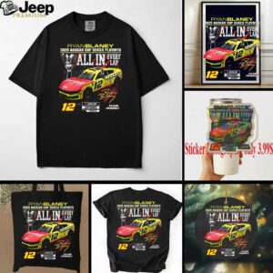 Ryan Blaney Checkered Flag Sports Black 2025 NASCAR Cup Series...
