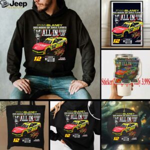 Ryan Blaney Checkered Flag Sports Black 2025 NASCAR Cup Series...