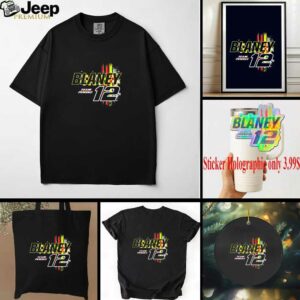 Ryan Blaney Team Penske Menards Cardell #12 Car T Shirt