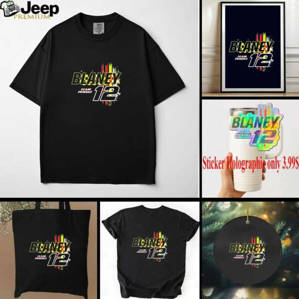 Ryan Blaney Team Penske Menards Cardell #12 Car T Shirt