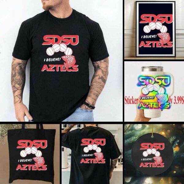 SDSU Aztecs I believe shirt