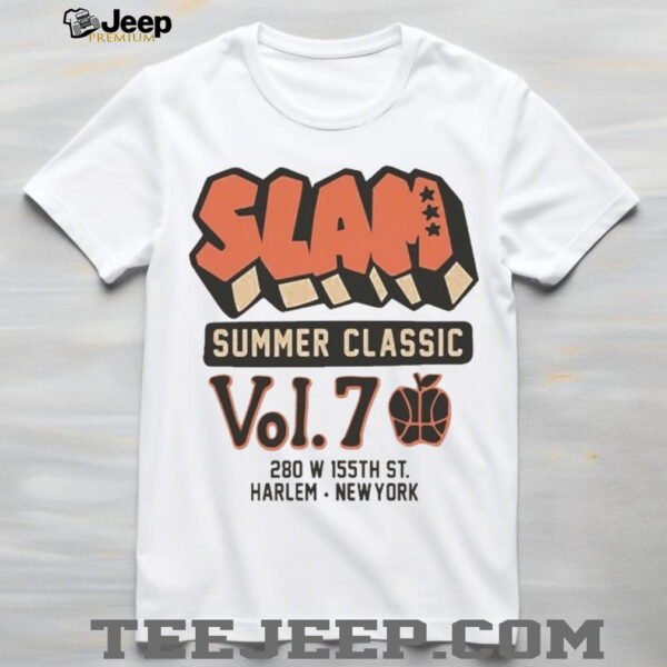 SLAM Summer Classic Vol. 7 280 W 155TH ST Harlem New York Shirts