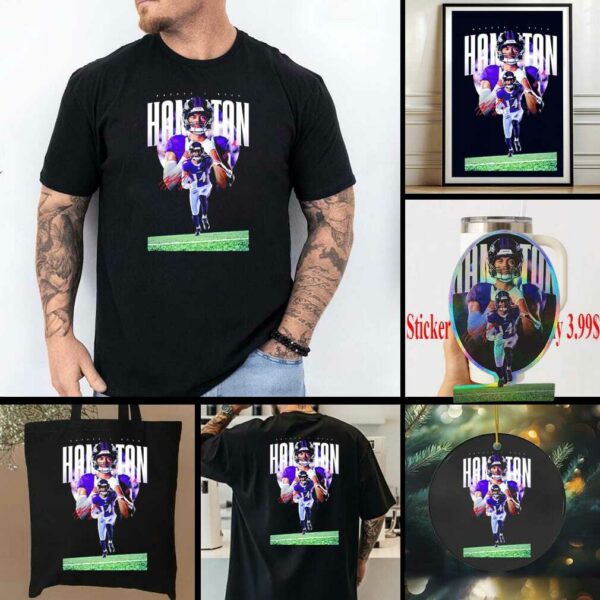 Safety I Kyle Hamilton Baltimore Ravens signature graphic shirt