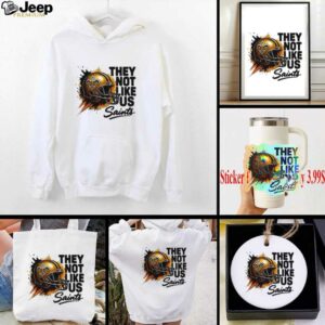 Saints Helmet They Not Like Us shirt