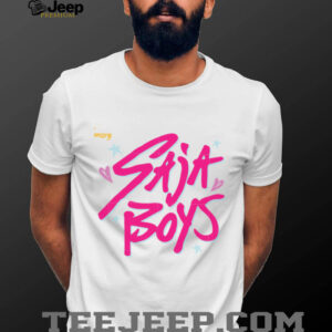 Saja boys saja cartoon cute boys band shirt