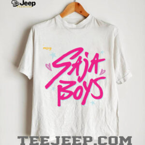 Saja boys saja cartoon cute boys band shirt