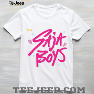 Saja boys saja cartoon cute boys band shirt