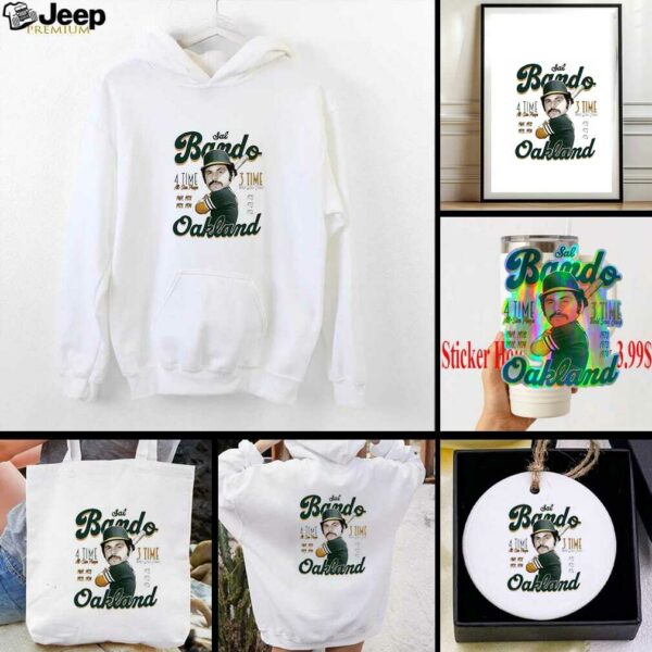 Sal Bando Oakland Baseball 4 Time All Star Player 3 Time World Series Champs shirt