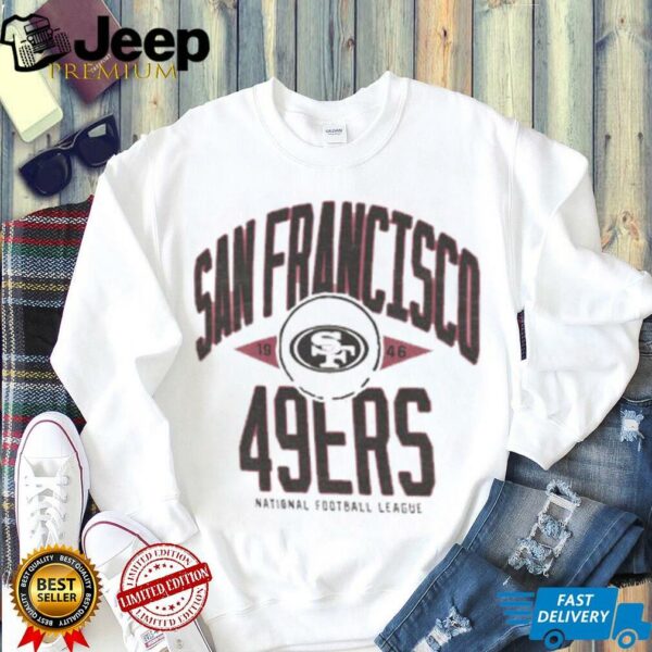 San Francisco 49Ers Women’s ’47 Windthrow Ravine Cropped T Shirt