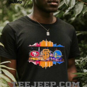 San Francisco 49ers San Francisco Giants Golden State Warriors Skyline...