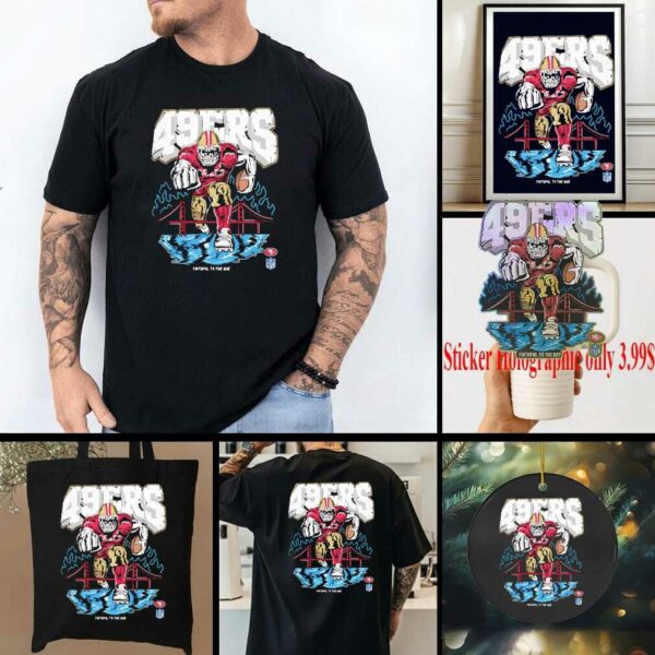 San Francisco 49ers X Skeleton Player Faithful To The Bay Vintage shirt