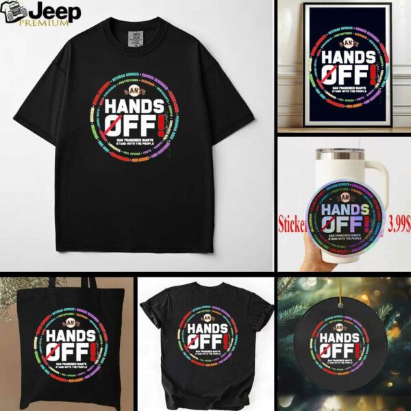 San Francisco Giants Logo Hands Off Seattle Mariners Stand With The People Shirt