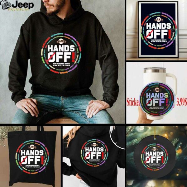 San Francisco Giants Logo Hands Off Seattle Mariners Stand With The People Shirt