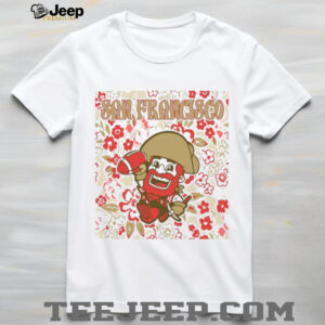 San Francisco Team Mascot Floral Spirit Mascot Shirt