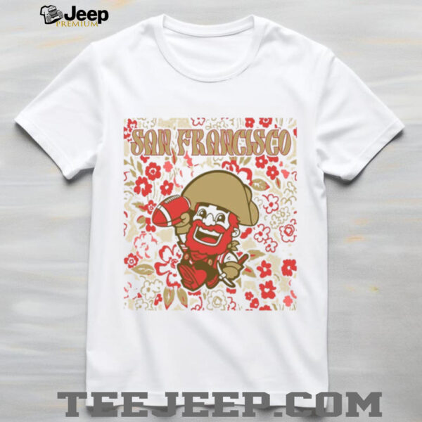 San Francisco Team Mascot Floral Spirit Mascot Shirt
