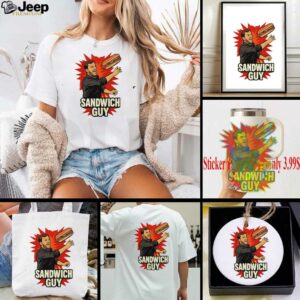 Sandwich Guy 2025 Protest Folk Hero shirt