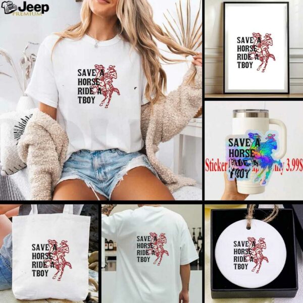 Save a horse ride a tboy cowboy shirt