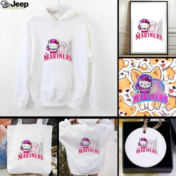 Seattle Mariners Hello Kitty 2025 Baseball shirt