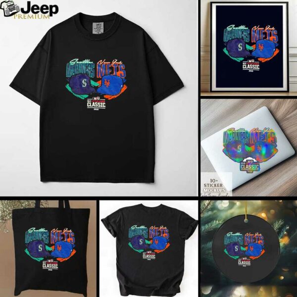 Seattle Mariners vs New York mets hats Little League Classic MLB 2025 shirt