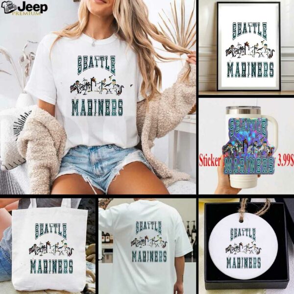 Seattle Mariners x Looney Tunes Day shirt