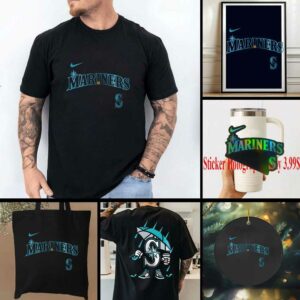 Seattle Mariners x NewEra Cartoon collections 2025 shirt
