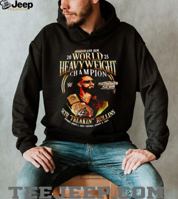 Seth Rollins 2025 World Heavyweight Champion shirt
