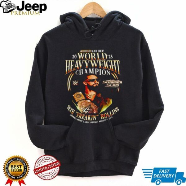 Seth Rollins 2025 World Heavyweight Champion shirt
