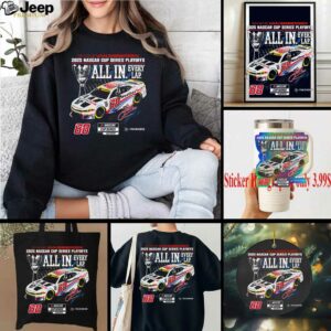 Shane van Gisbergen Checkered Flag Sports Black 2025 NASCAR Cup Series Playoffs WeatherTech All In T Shirt