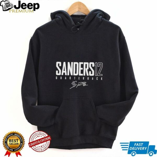 Shedeur Sanders 12 Cleveland Browns Quarterback signature shirt