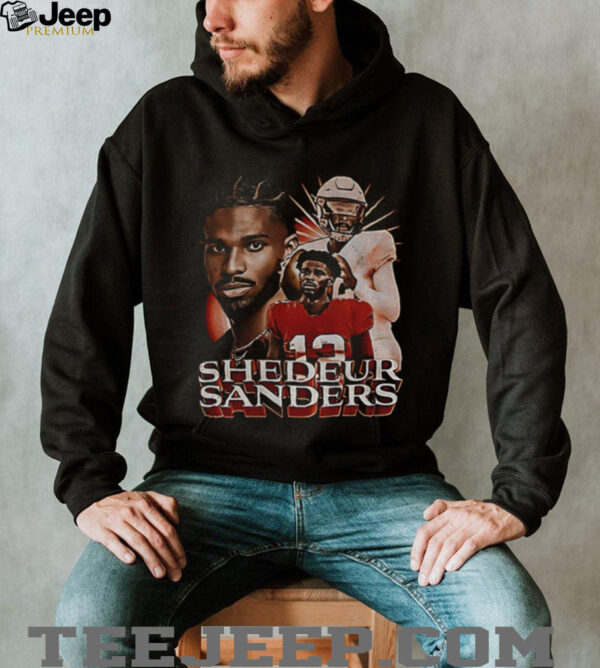 Shedeur Sanders 2 Cleveland Browns Football NFL cartoon signature shirt