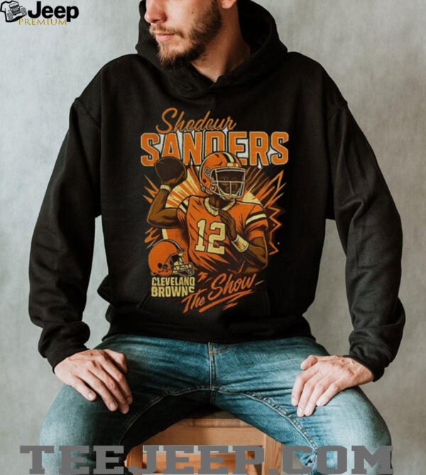 Shedeur Sanders Cleveland Browns Football NFL the show shirt