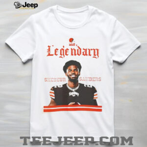 Shedeur Sanders Cleveland Browns Legendary Game Day shirt