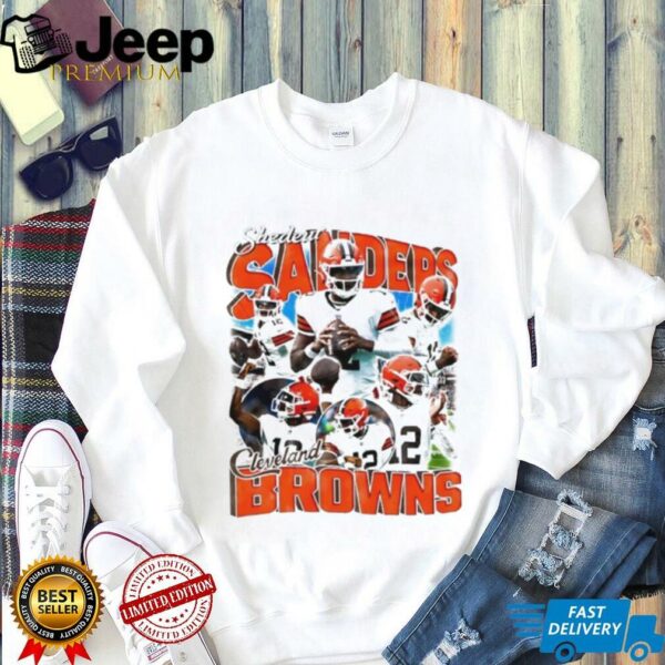 Shedeur Sanders Shedeur CB Cleveland Browns graphic shirt