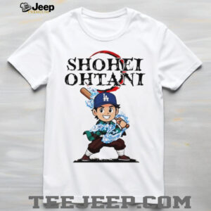 Shohei Ohtani X Demon Slayer anime shirt