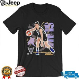 Slam Cecilia Zandalasini Golden State Valkyries Basketball Shirt