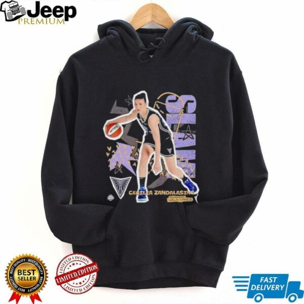 Slam Cecilia Zandalasini Golden State Valkyries Basketball Shirt