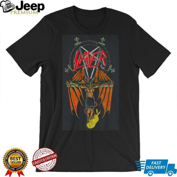 Slayer Crucified Demon T Shirt