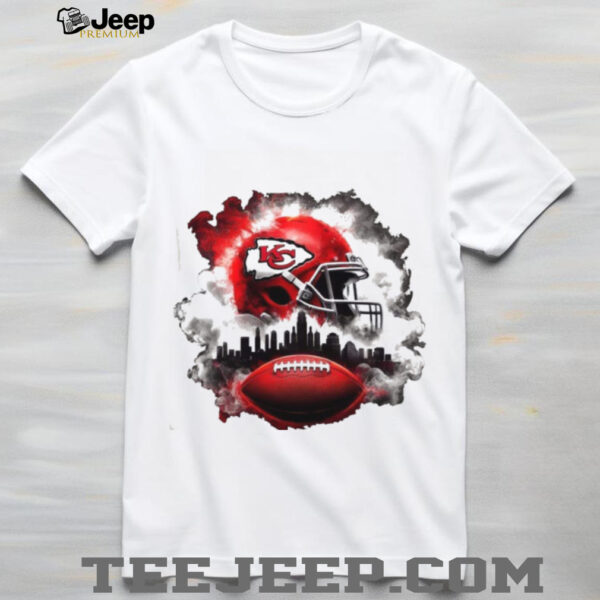 Smoke KC Chiefs Kansas City Football Shirt