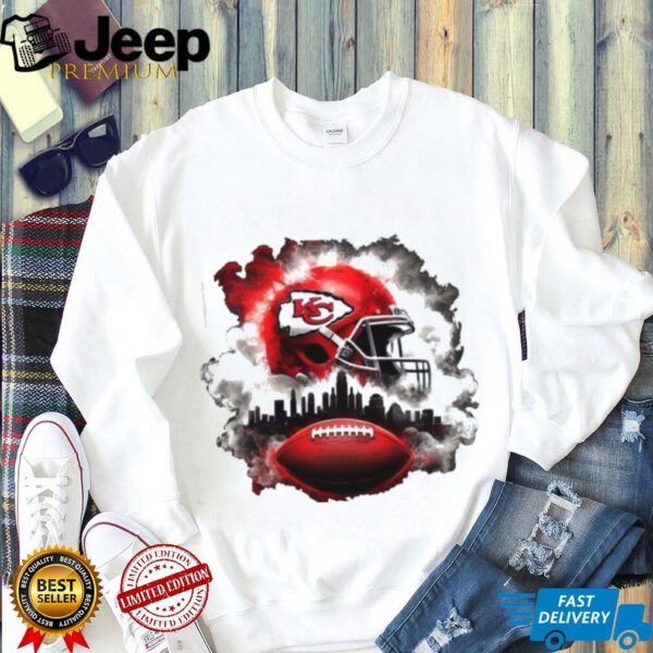Smoke KC Chiefs Kansas City Football Shirt