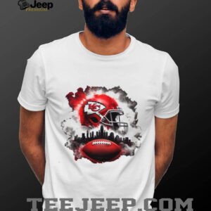 Smoke KC Chiefs Kansas City Football Shirt