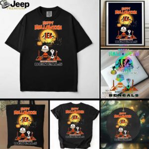 Snoopy And Charlie Brown X Cincinnati Bengals Happy Halloween T...