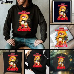 Snoopy And Charlie Brown X Kansas City Chiefs Happy Halloween 2025 shirt