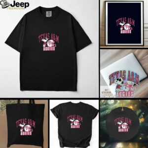 Snoopy Peanuts x Texas A&M Joe Cool Football shirt