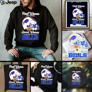 Snoopy real women love football smart women love the Buffalo Bills shirt