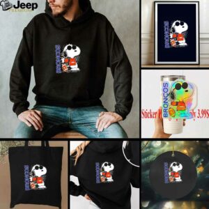 Snoopy x Denver Broncos football shirt