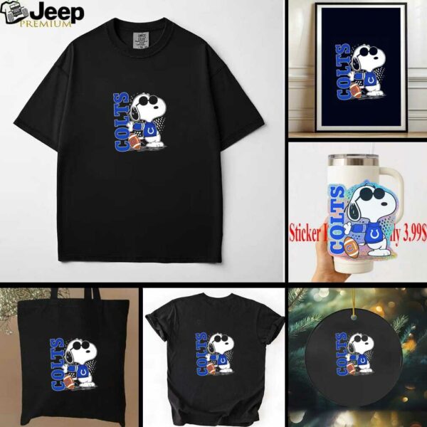 Snoopy x Indianapolis Colts football shirt